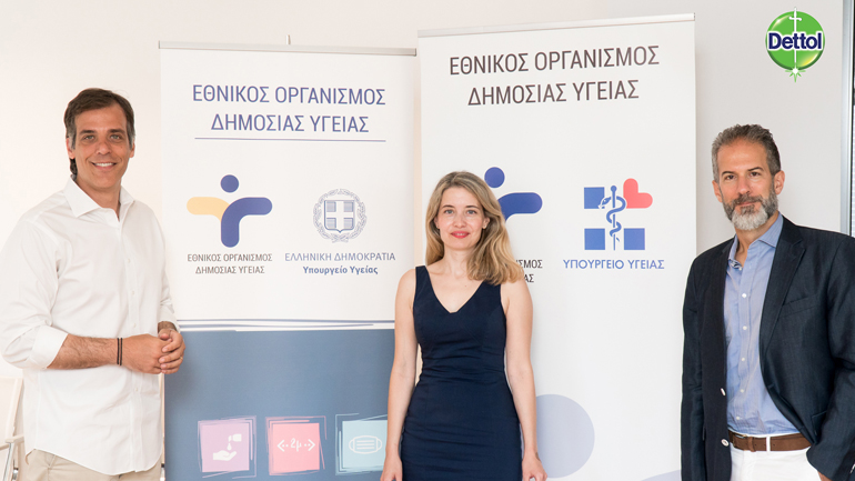 To Dettol προστατεύει τους εργαζόμενους  στις κινητές μονάδες του ΕΟΔΥ προσφέροντας 6,5  τόνους αντισηπτικών και απολυμαντικών προϊόντων